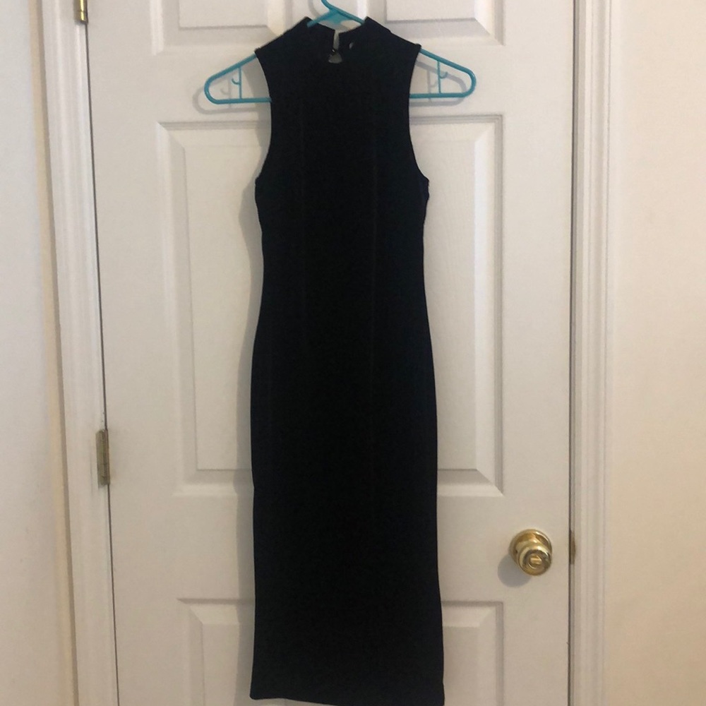 Black Velvet Dress